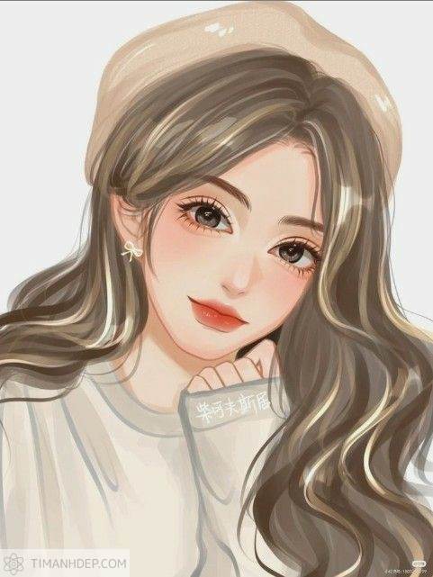 Hình avatar anime nữ xinh đẹp như thiên thần