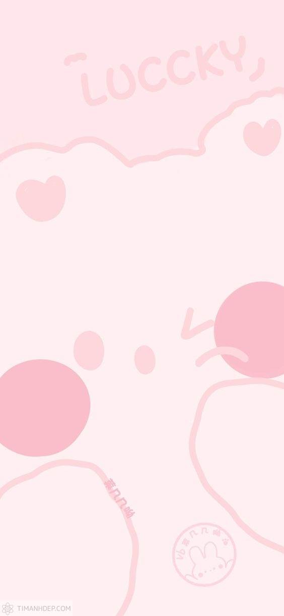 Hình nền màu hồng đẹp, cute cho điện thoại