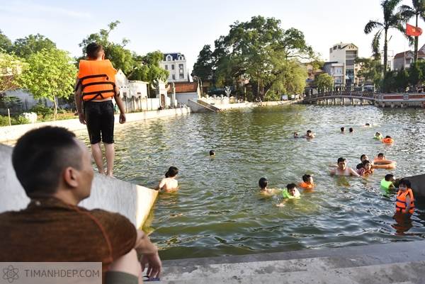Hình ảnh bể bơi miễn phí - ao làng Thiên ở Dương Liễu, Hoài Đức
