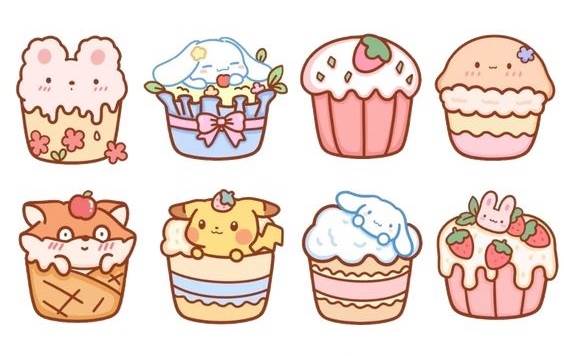 Vẽ đồ ăn cute đáng yêu vẽ hình cute  Cute drawing pictures 60  YouTube  trong 2023  Stickers Anime Hình vẽ dễ thương