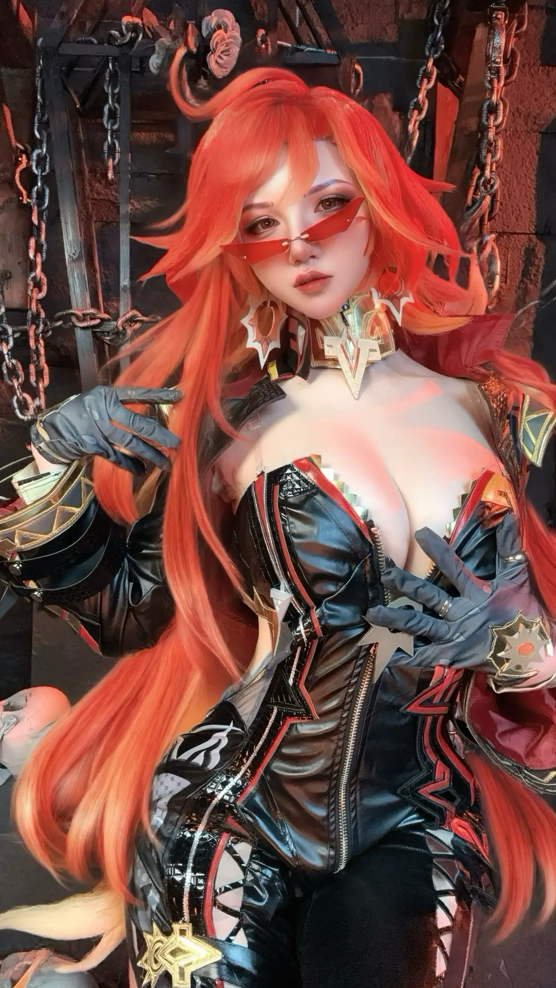 Ảnh Sex kaOri (axunkaOri) cosplay Mavuika &ndash; Genshin Impact