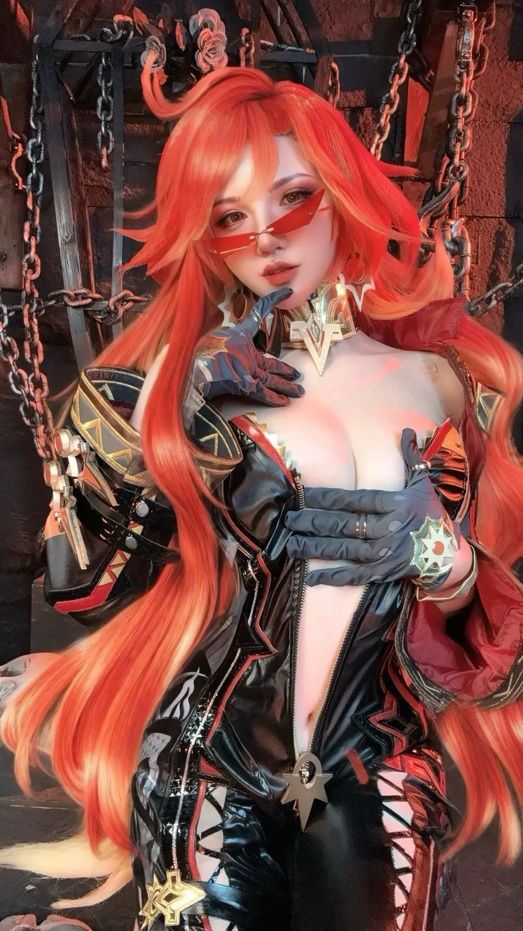 Ảnh Sex kaOri (axunkaOri) cosplay Mavuika &ndash; Genshin Impact