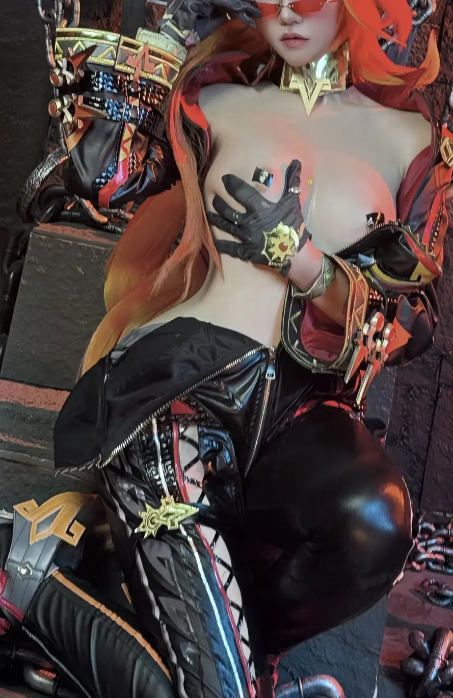 Ảnh Sex kaOri (axunkaOri) cosplay Mavuika &ndash; Genshin Impact