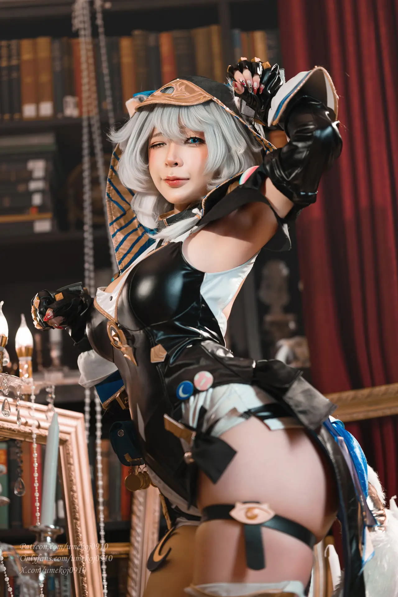 Ảnh sex cosplay UmekoJ: Cipher HonkaiStar Rail