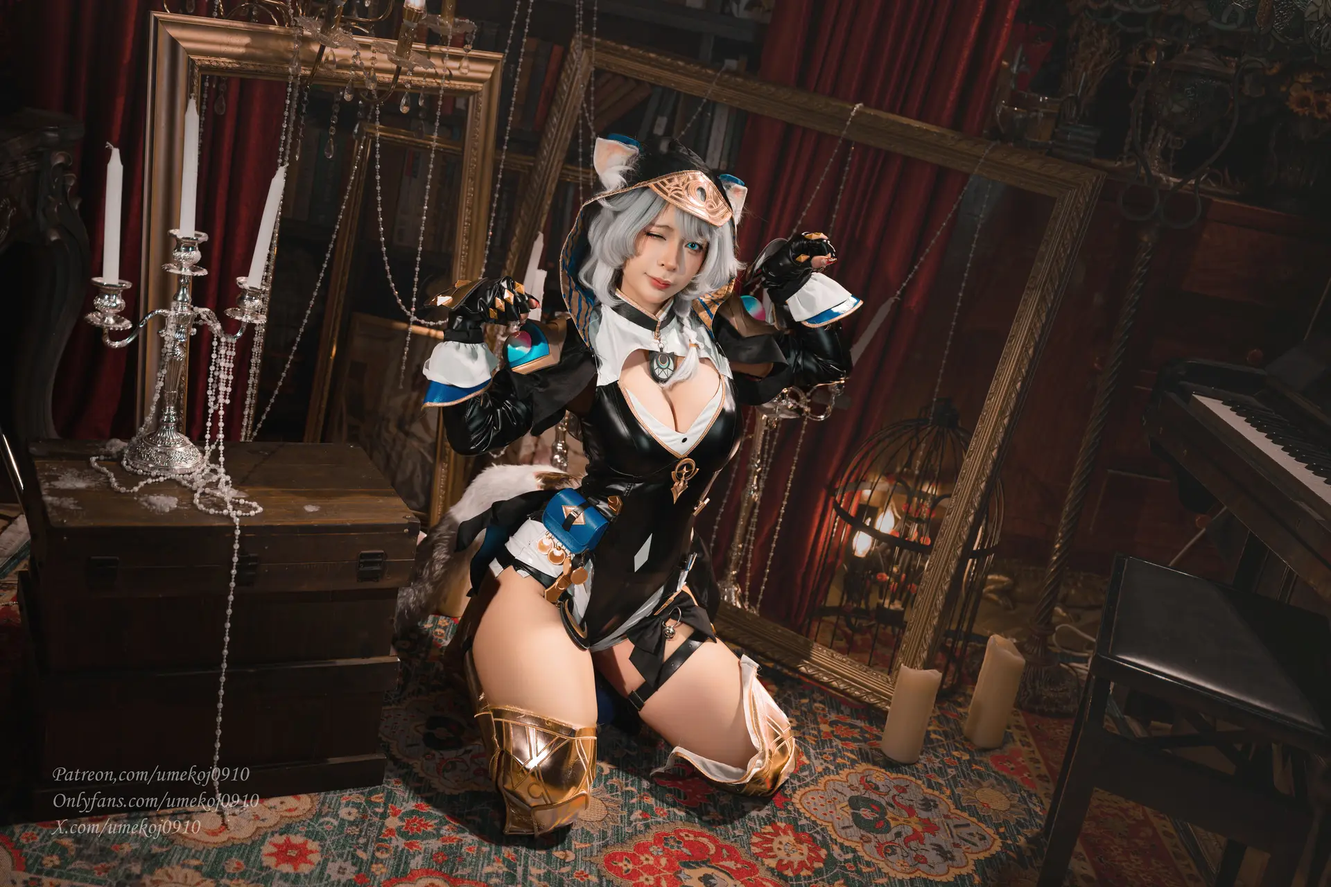 Ảnh sex cosplay UmekoJ: Cipher HonkaiStar Rail