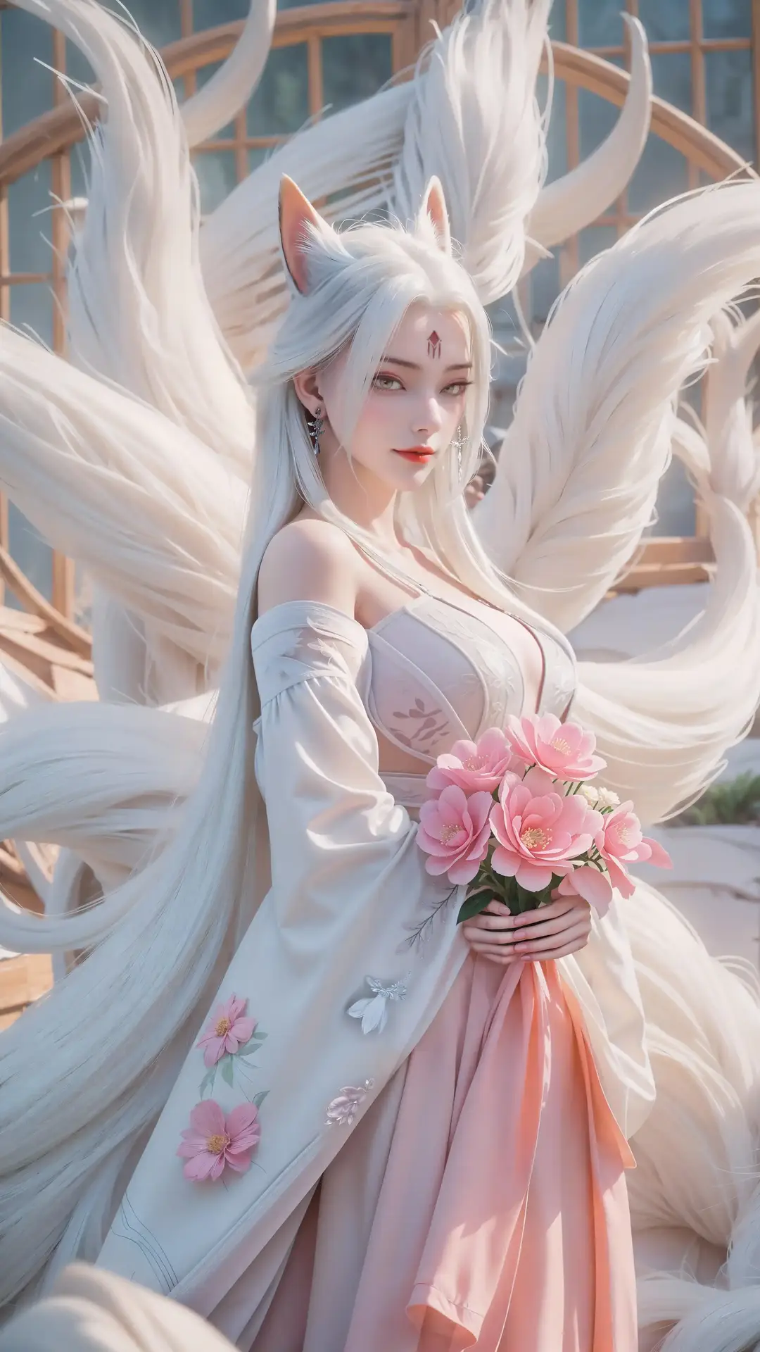 Ảnh sex AI Zhu Xian The elegant and clever fox Xiaobai