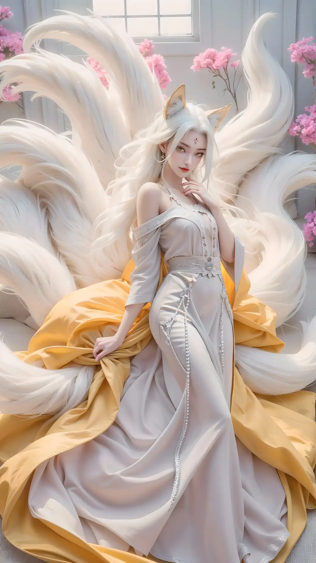 Ảnh sex AI Zhu Xian The elegant and clever fox Xiaobai