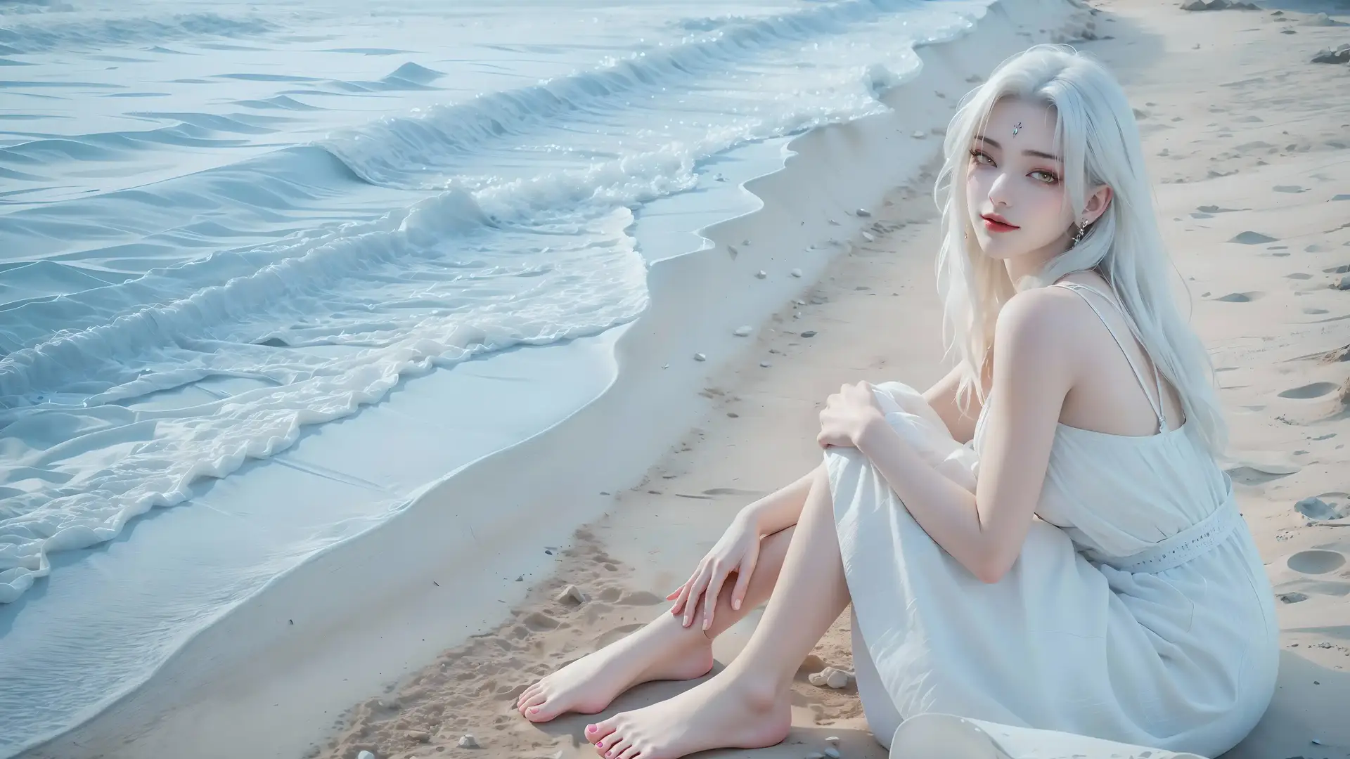 Ảnh sex AI Zhu Xian The elegant and clever fox Xiaobai