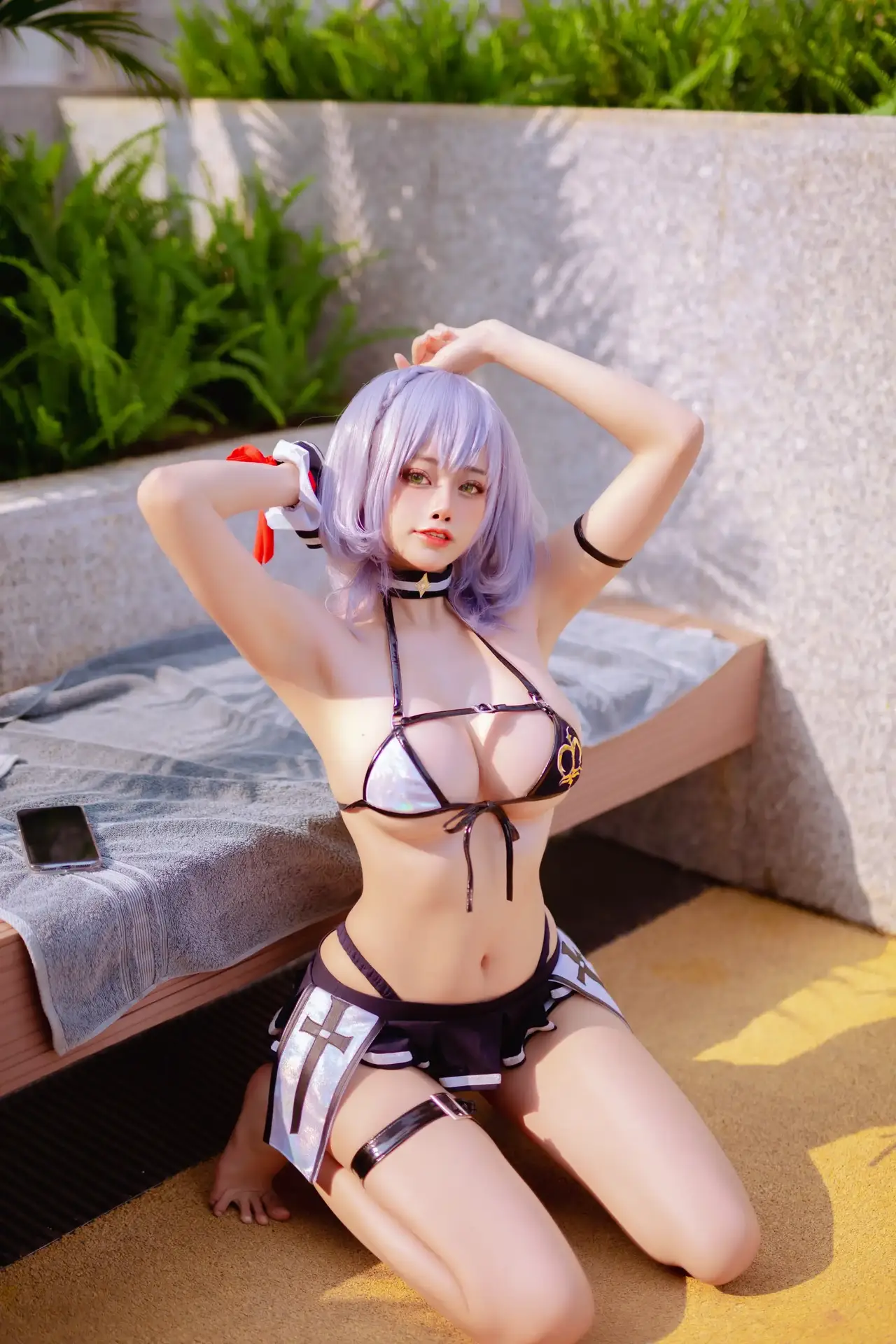 Ảnh sex cosplay Shirogane Noel (Hololive)