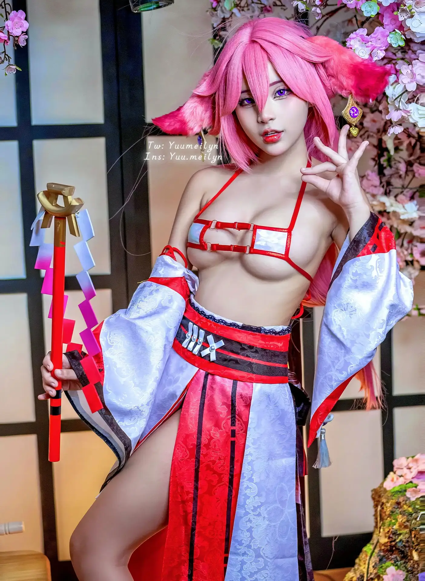 Ảnh sex linhi_cute(yuumeilyn) Cosplay Yae Miko