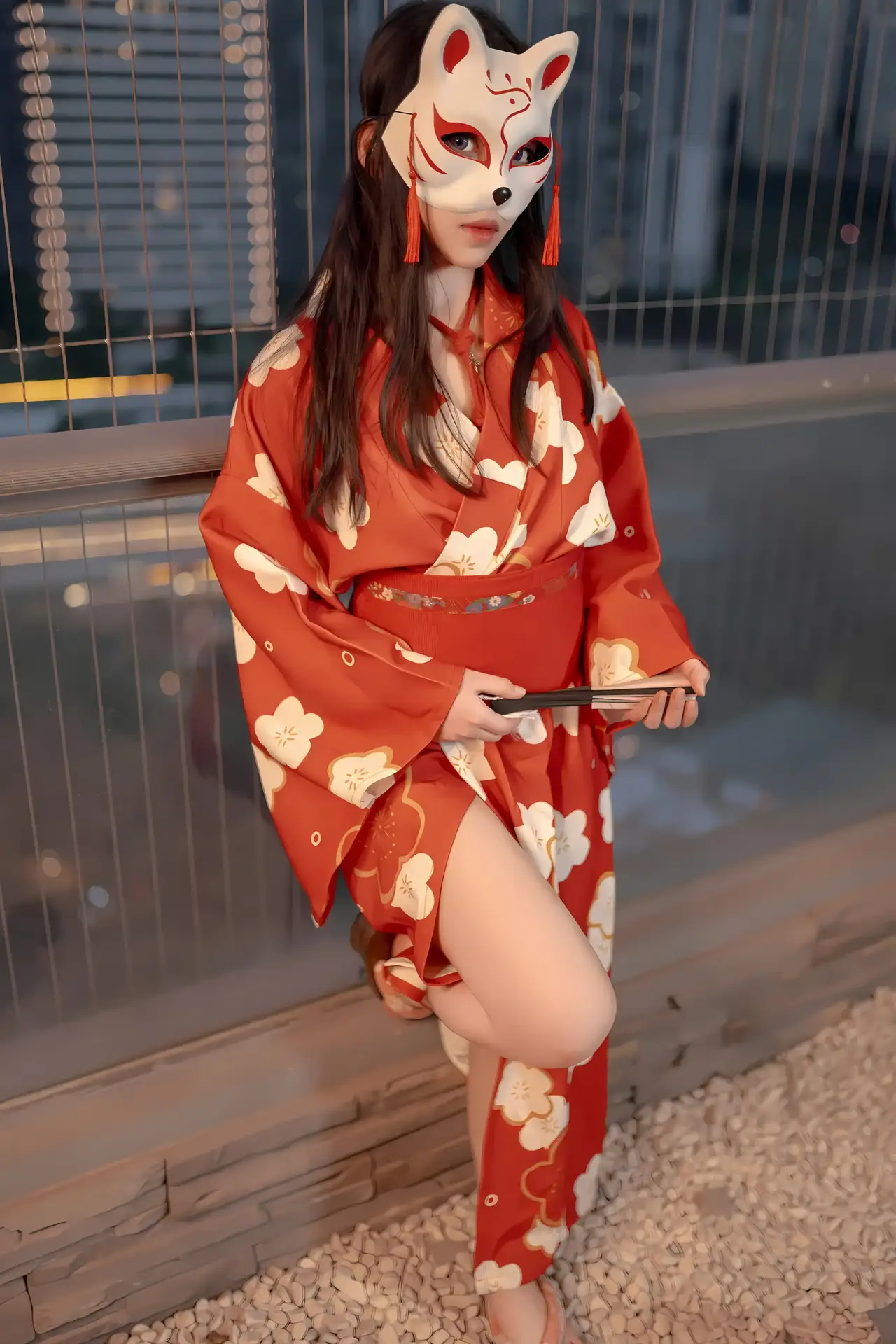 Ảnh Sex Cosplay Bangni Kimono bondage