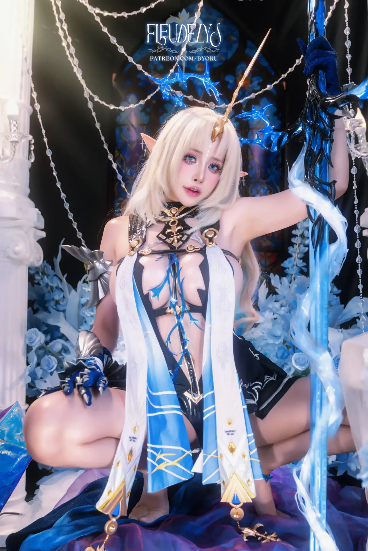 Ảnh sex Byoru cosplay Fleurdelys &ndash; Mingchao