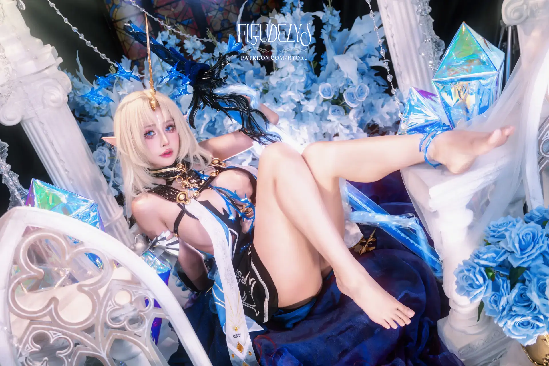 Ảnh sex Byoru cosplay Fleurdelys &ndash; Mingchao