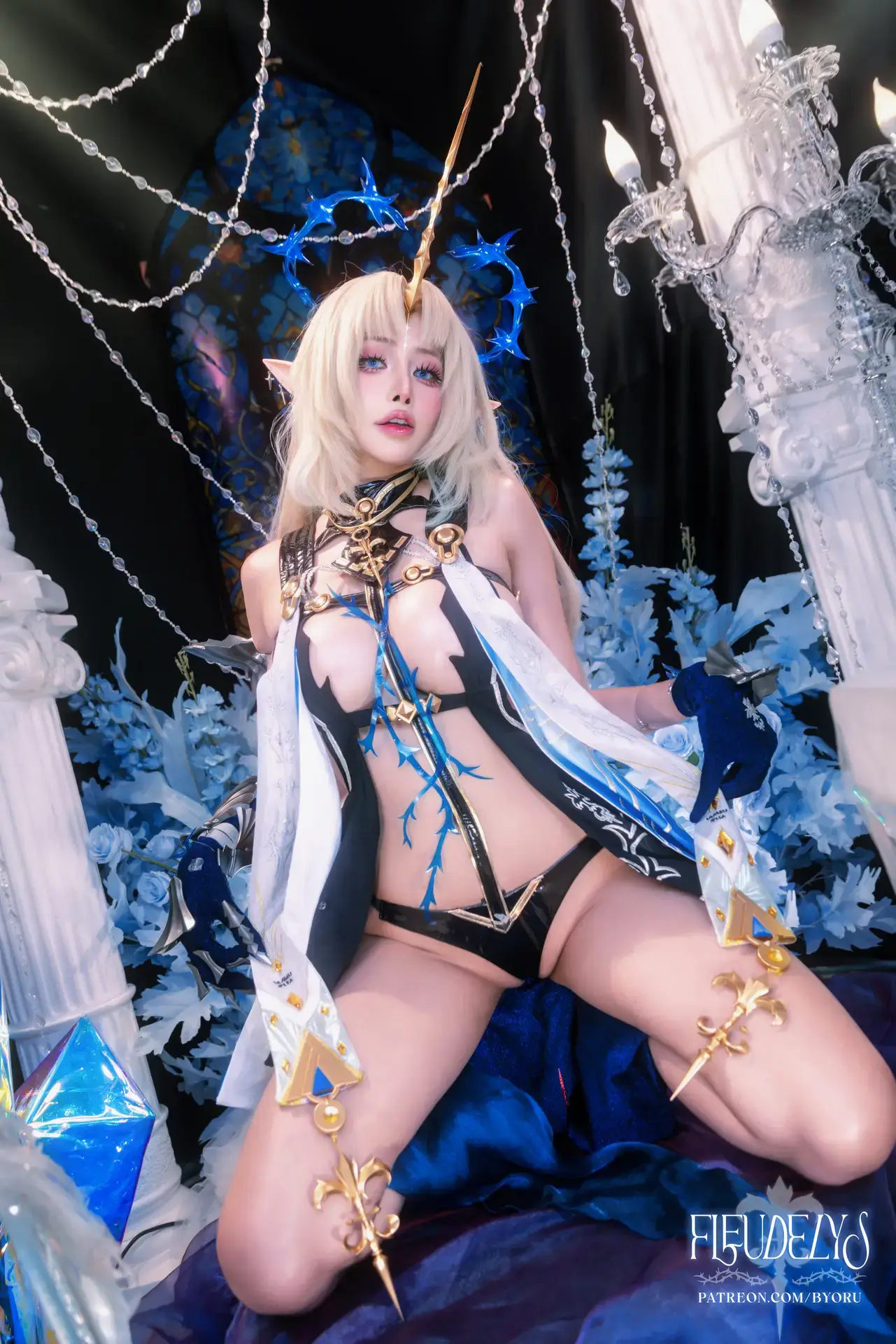 Ảnh sex Byoru cosplay Fleurdelys &ndash; Mingchao