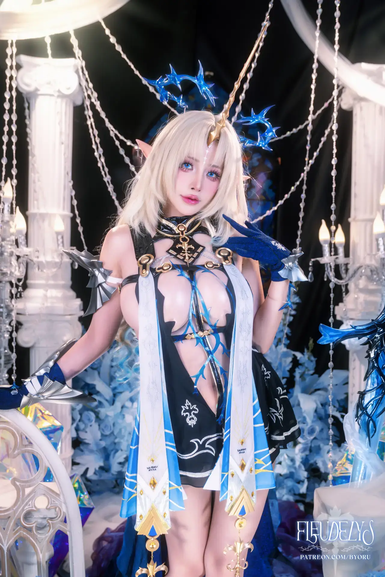 Ảnh sex Byoru cosplay Fleurdelys &ndash; Mingchao