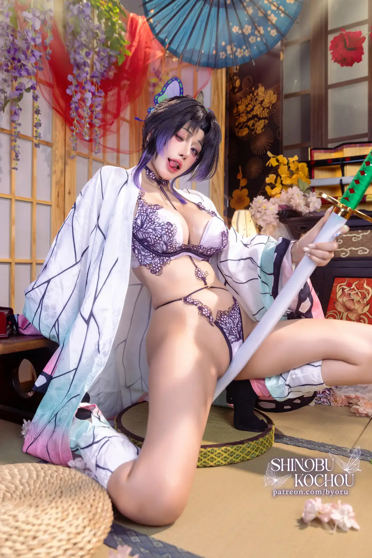 Ảnh sex cosplay Byoru: Shinobu Kochou