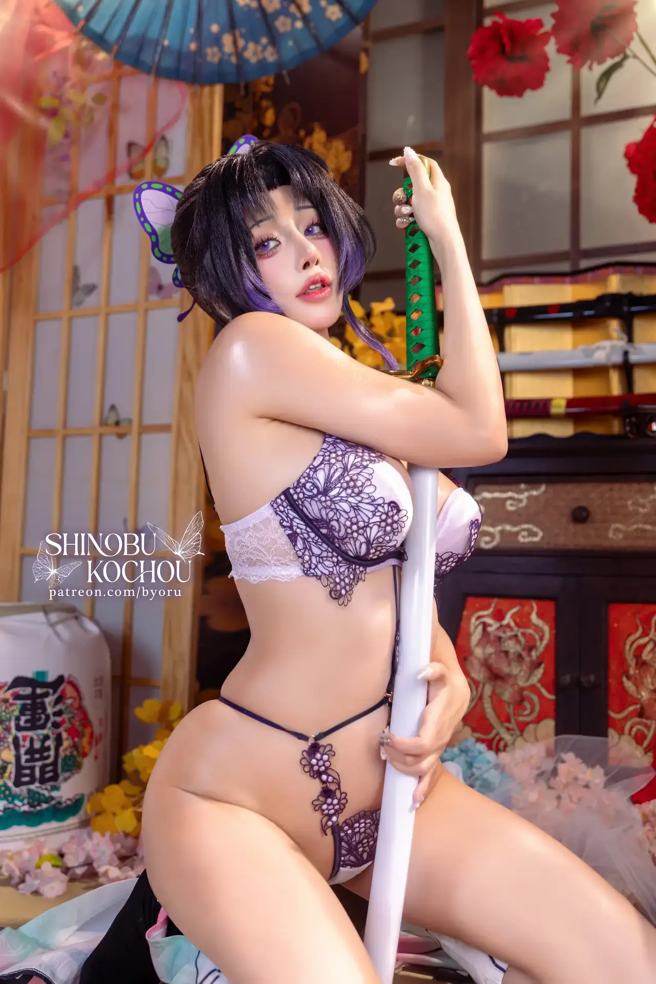 Ảnh sex cosplay Byoru: Shinobu Kochou