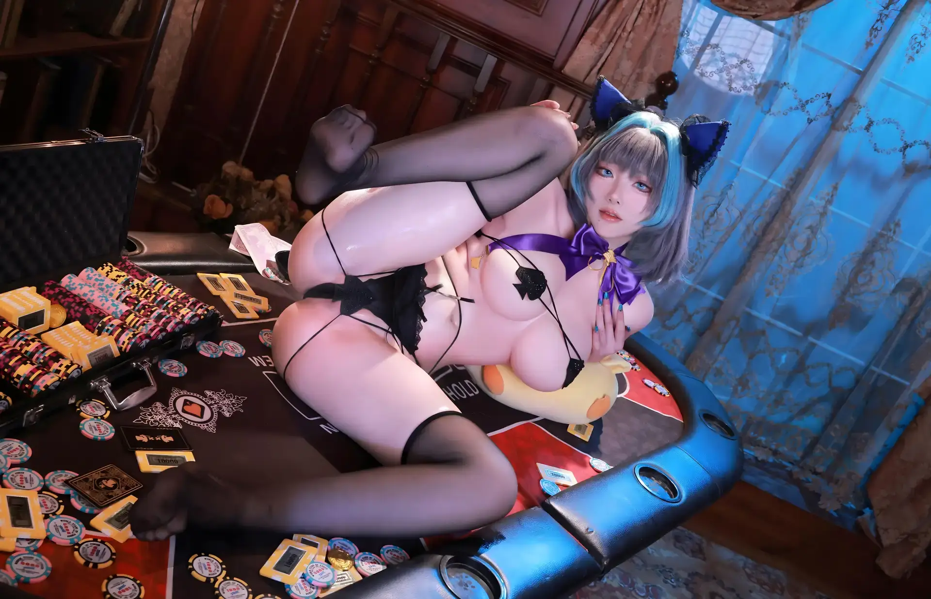 Ảnh sex cosplay Wii - Cheshire Magician