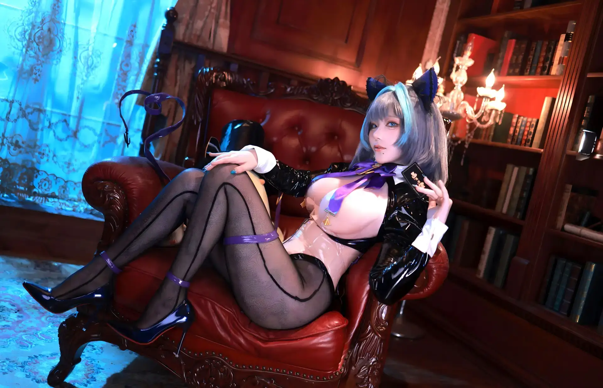 Ảnh sex cosplay Wii - Cheshire Magician