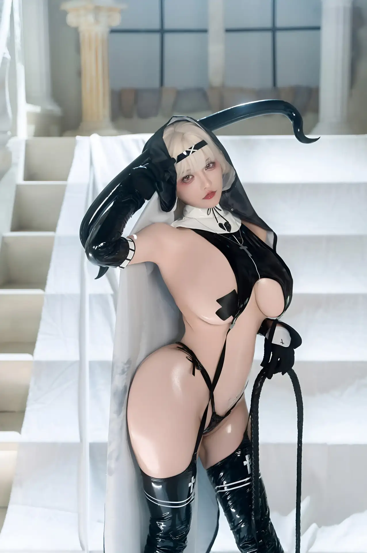 Ảnh Sex Cosplay Devil Nun