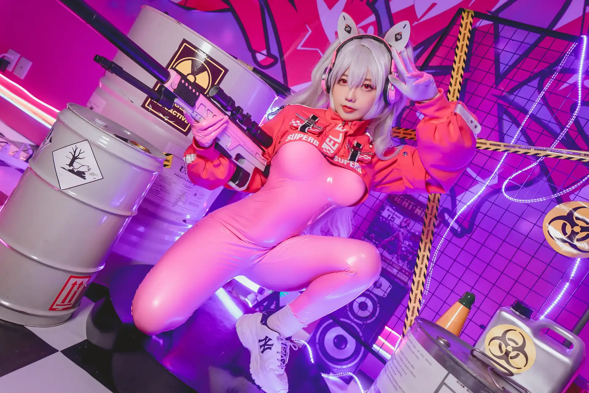 Ảnh sex Messie Huang cosplay Alice