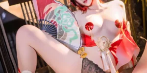 Ảnh Sex Cosplay Natsuko Xiaxiazi Tingyun Stop Cloud