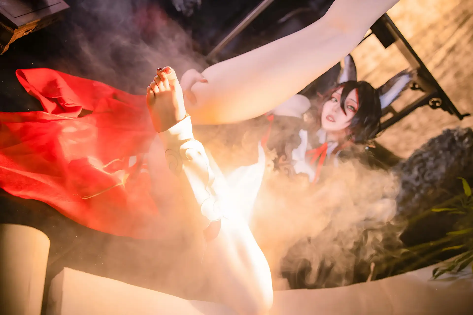 Ảnh Sex Cosplay Natsuko Xiaxiazi Tingyun Stop Cloud