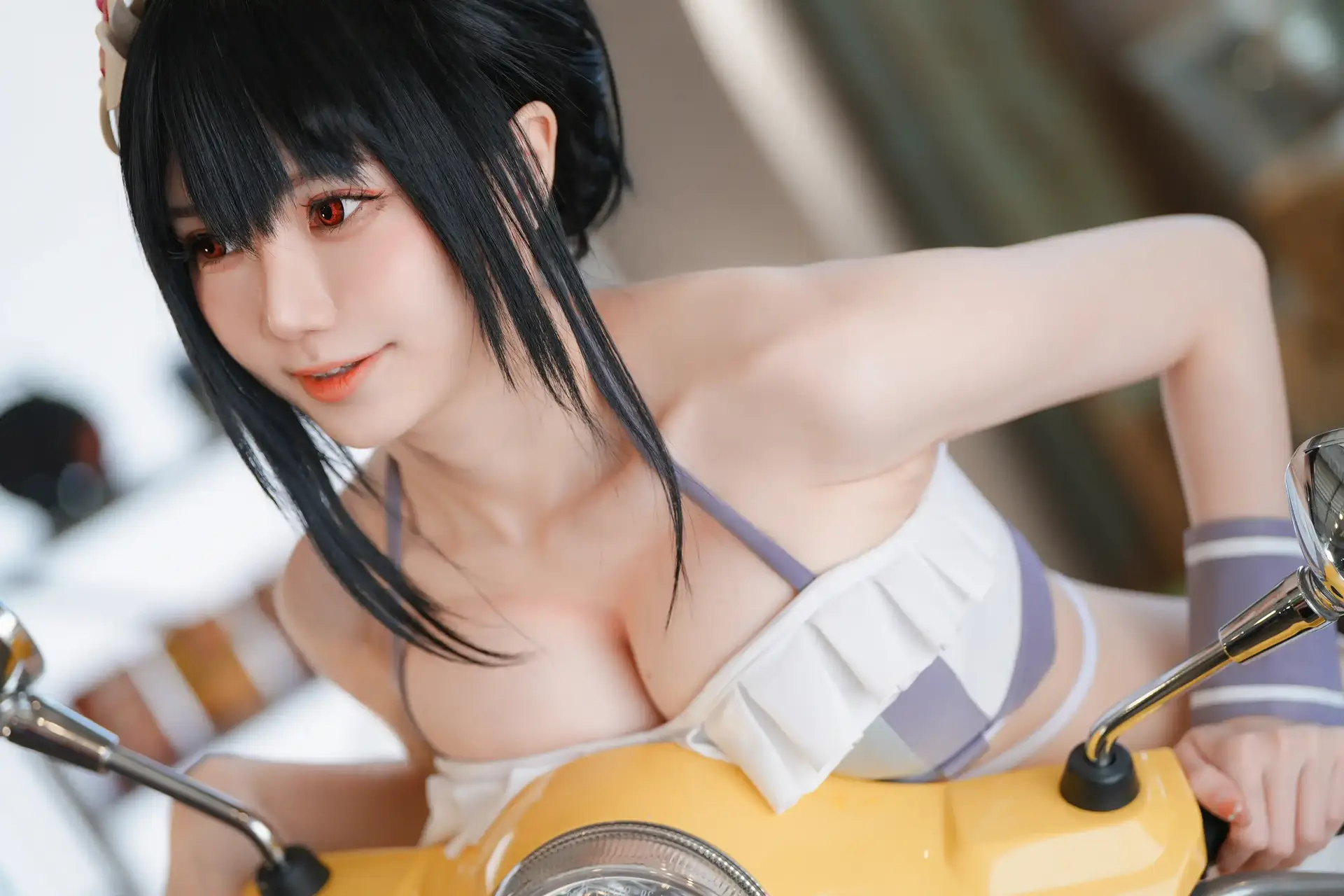 Ảnh sex Sally Dorasnow cosplay Tifa Bikini