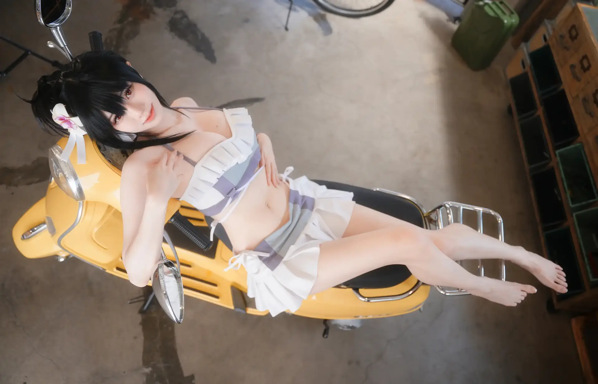 Ảnh sex Sally Dorasnow cosplay Tifa Bikini