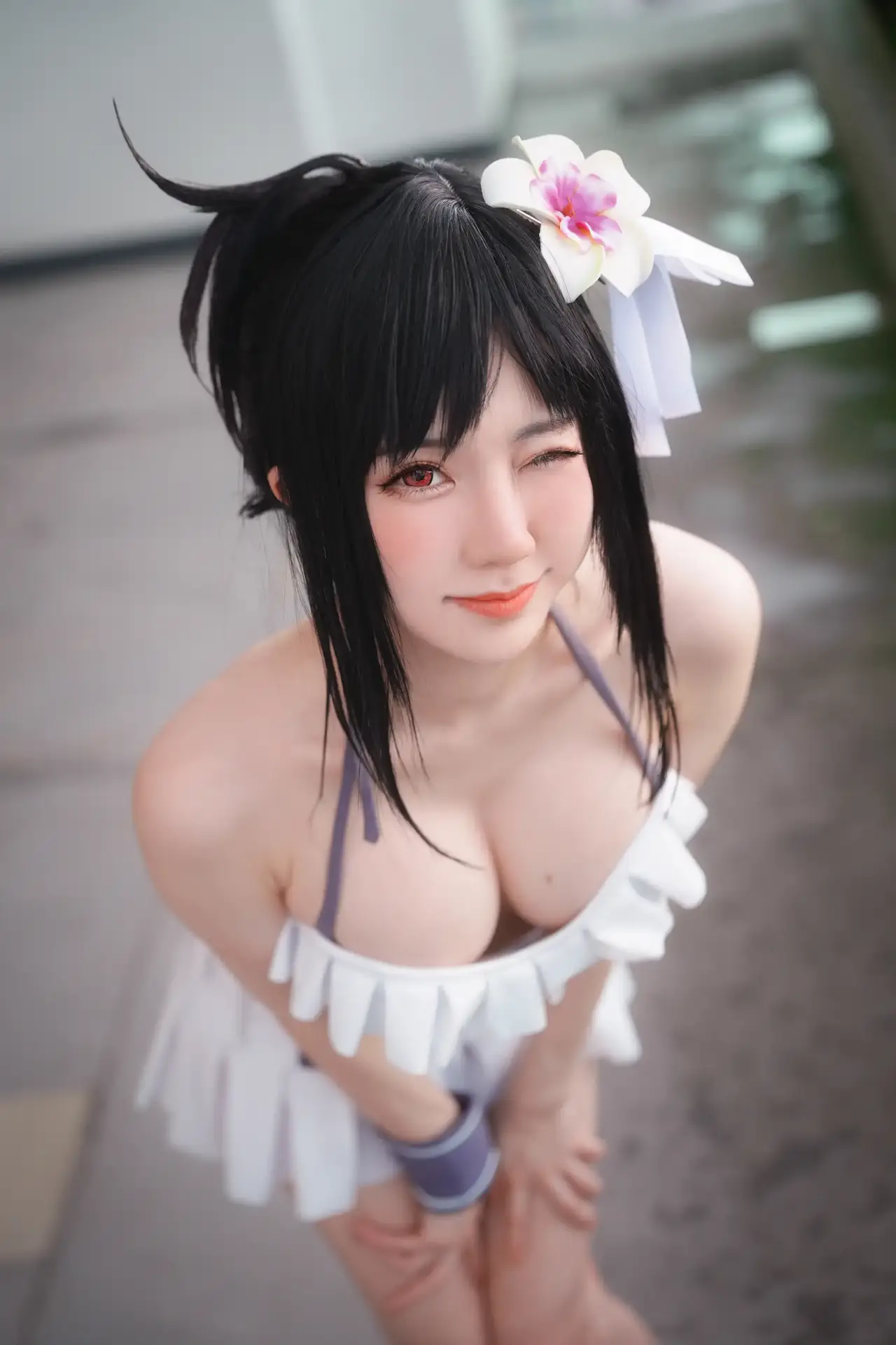 Ảnh sex Sally Dorasnow cosplay Tifa Bikini