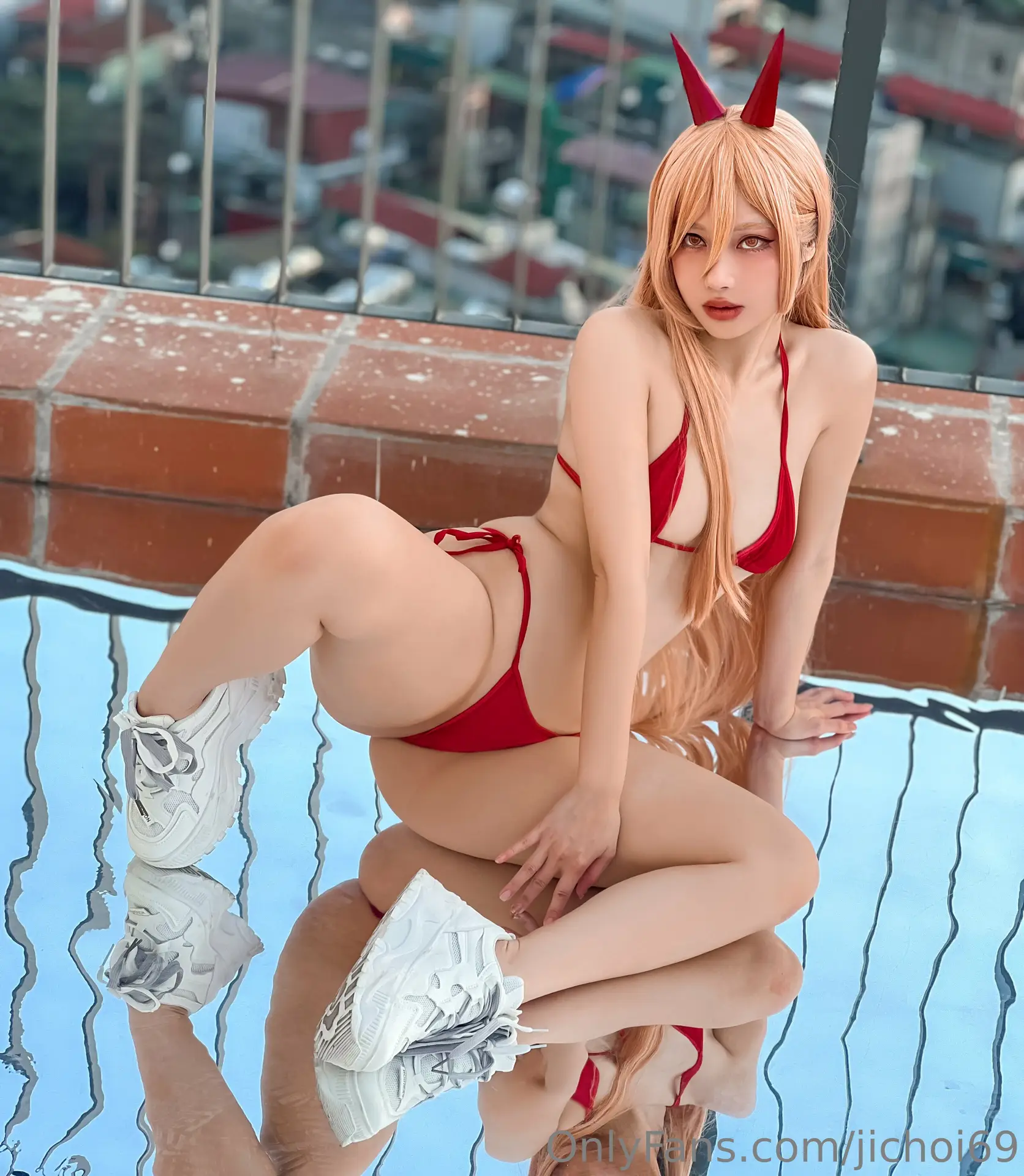 Ảnh Sex Cosplay Choi Ji Yun: Power Chainsaw Man