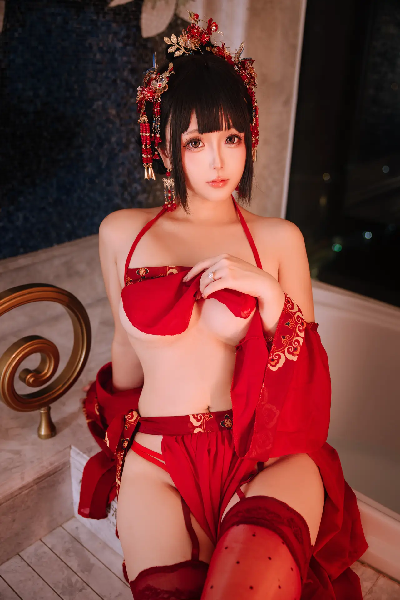 Ảnh Sex Cosplay Hina Kyo Wedding night