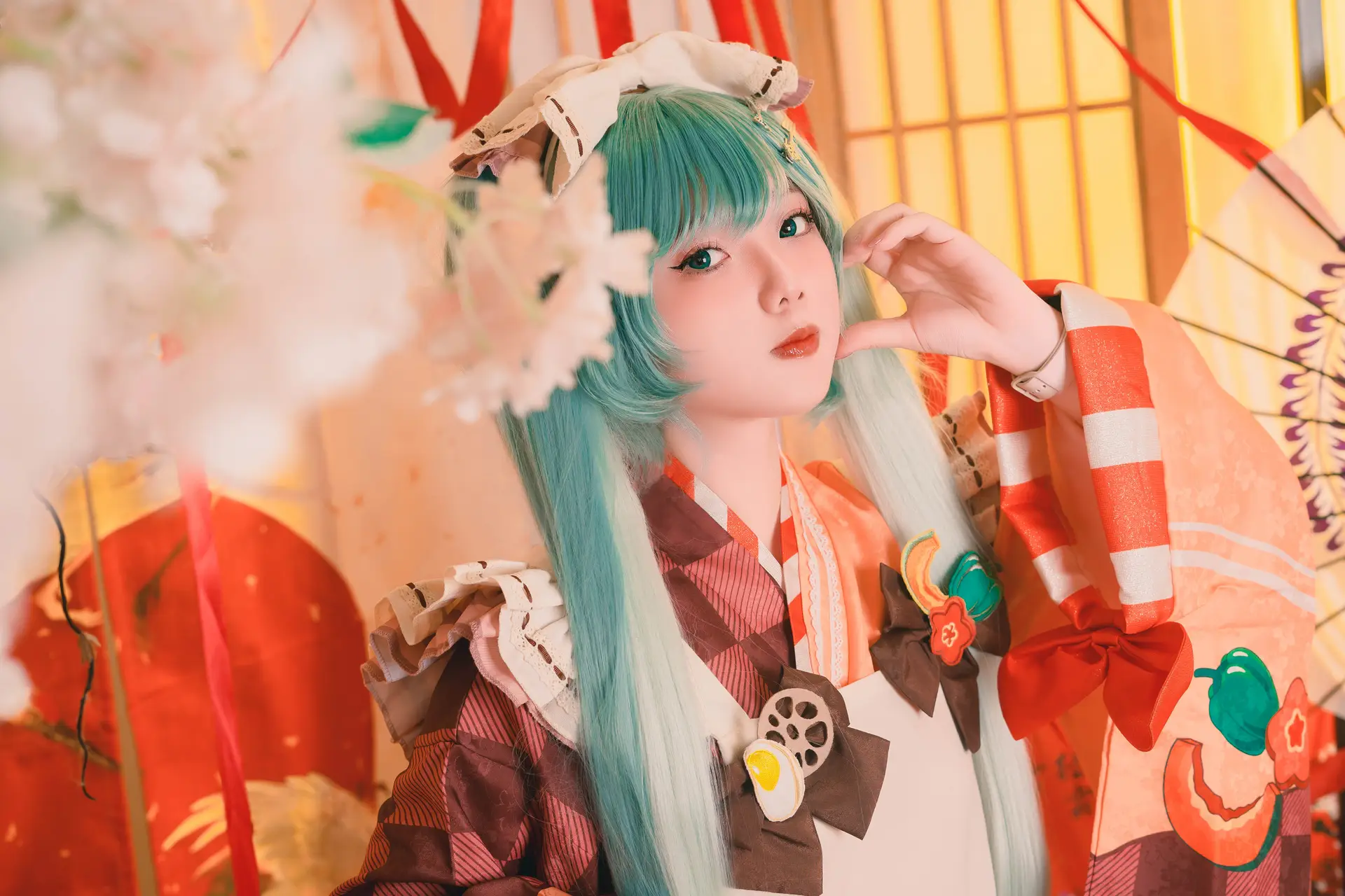 Ảnh Sex Messie Huang Cosplay Miku