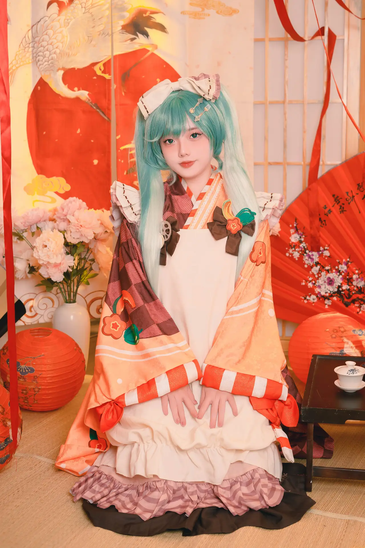 Ảnh Sex Messie Huang Cosplay Miku