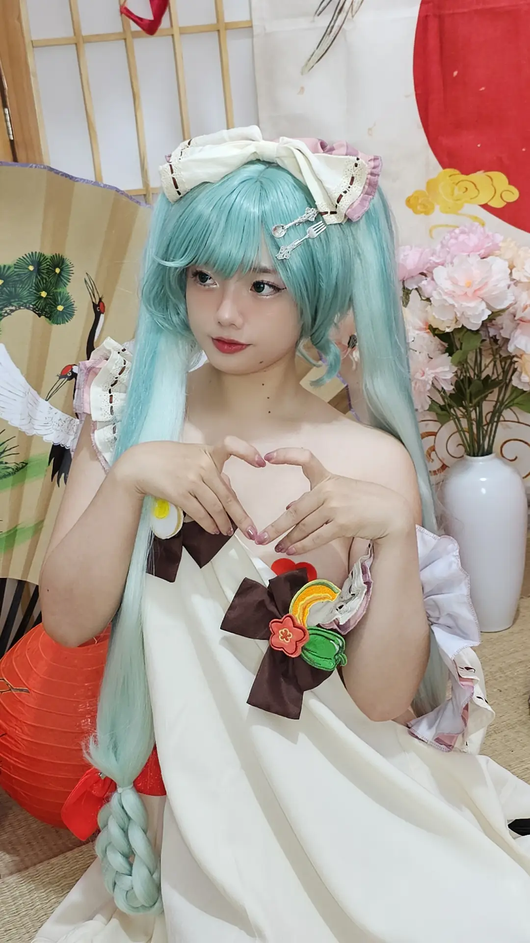 Ảnh Sex Messie Huang Cosplay Miku