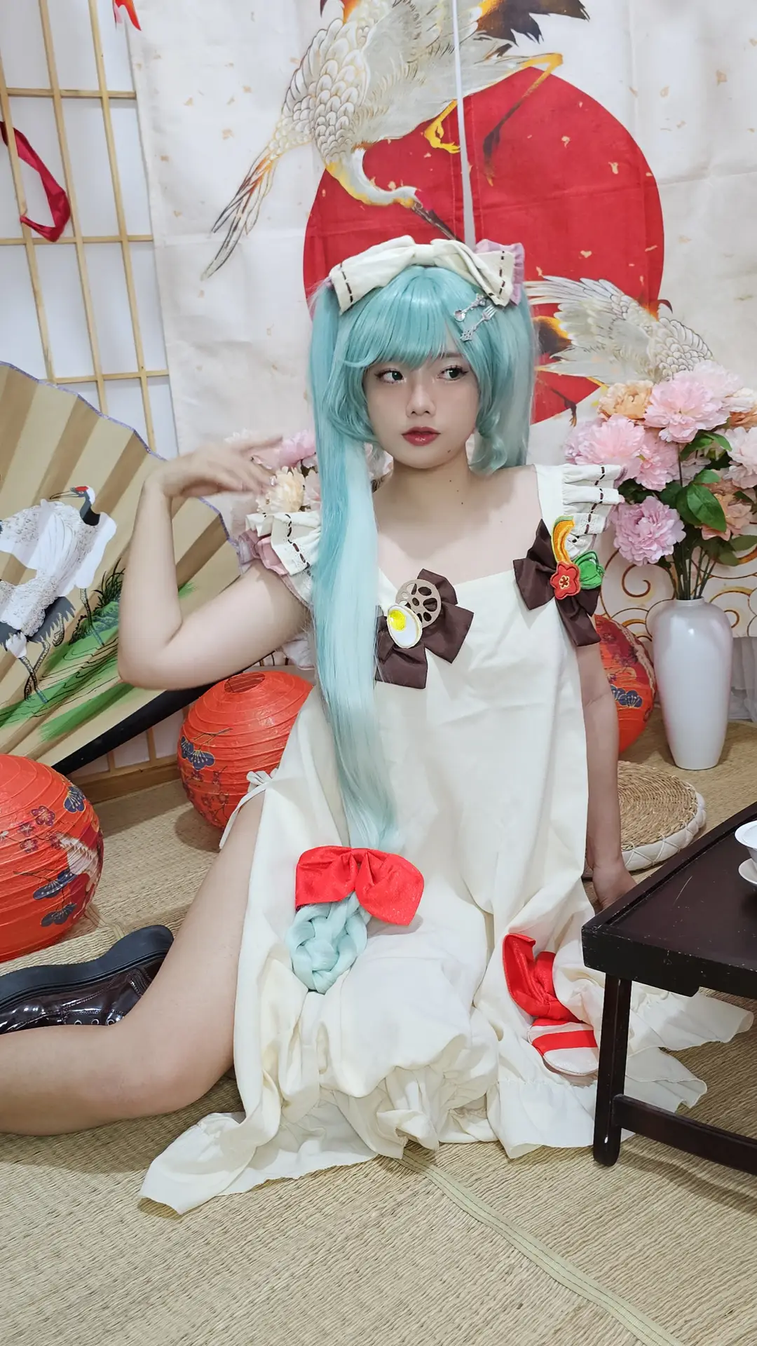Ảnh Sex Messie Huang Cosplay Miku
