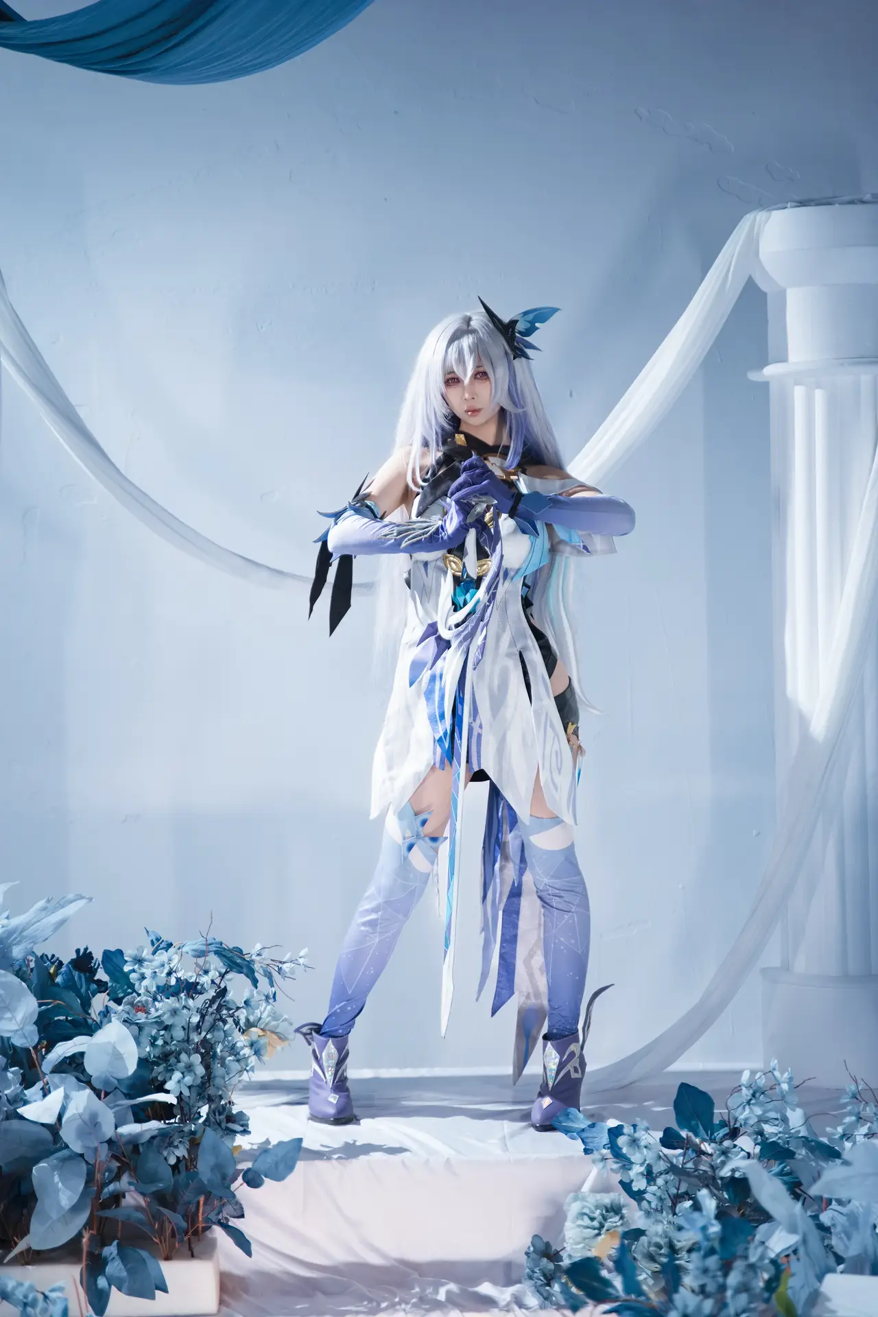 Ảnh Sex Uesugi Eriaki Cosplay Genshin Impact: Skirk