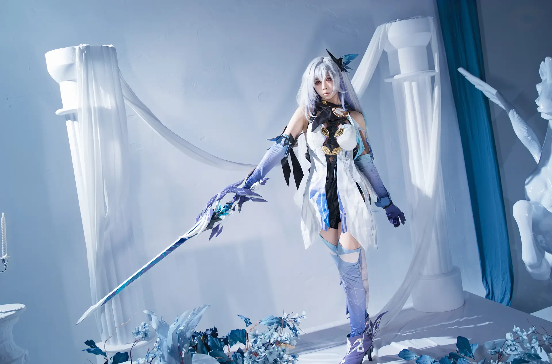 Ảnh Sex Uesugi Eriaki Cosplay Genshin Impact: Skirk