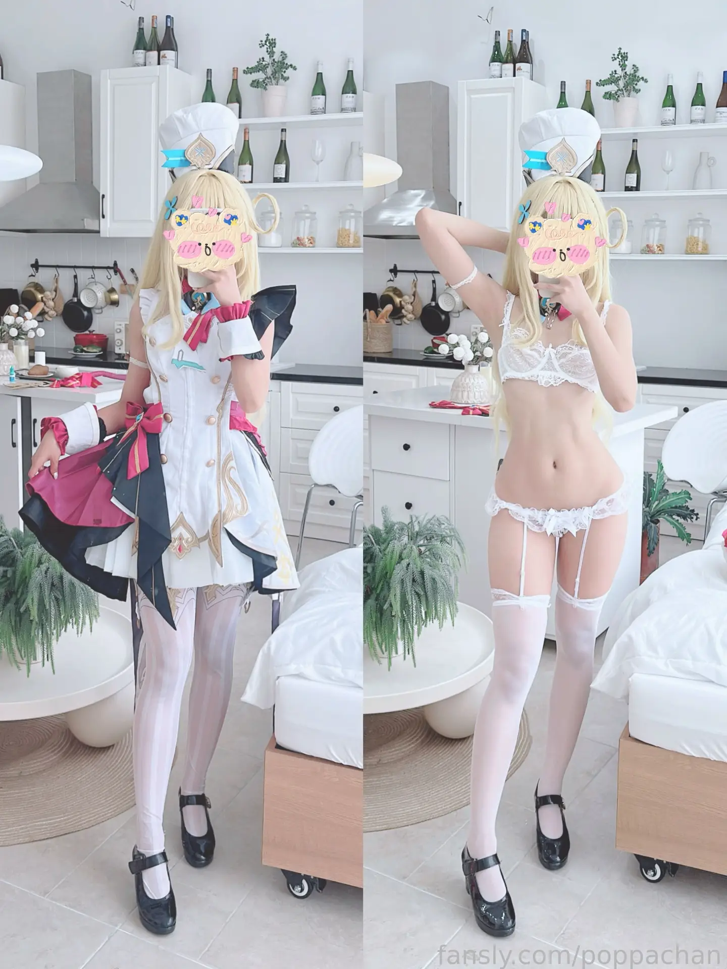Ảnh Sex PoppaChan Cosplay Escoffier