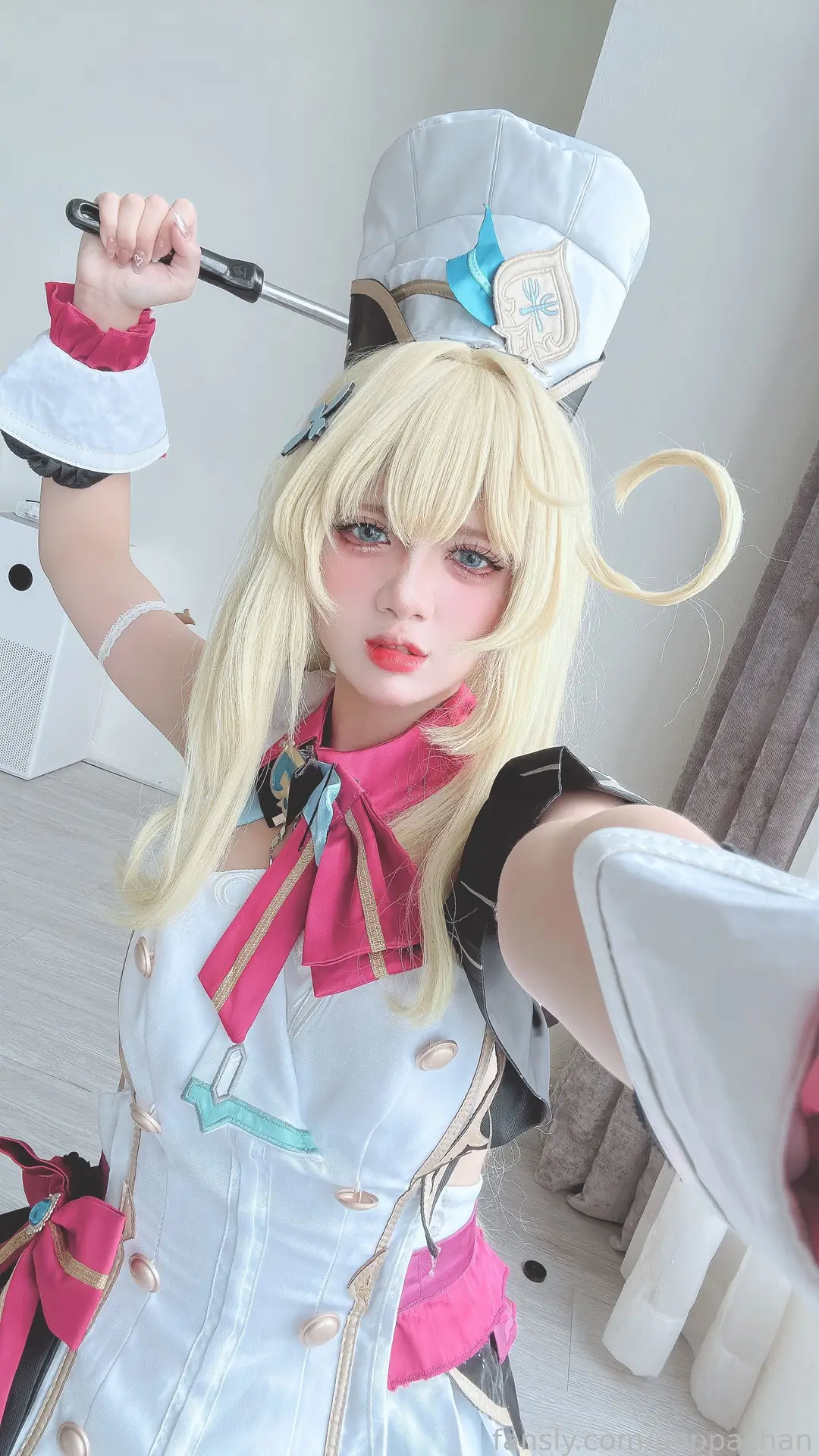 Ảnh Sex PoppaChan Cosplay Escoffier