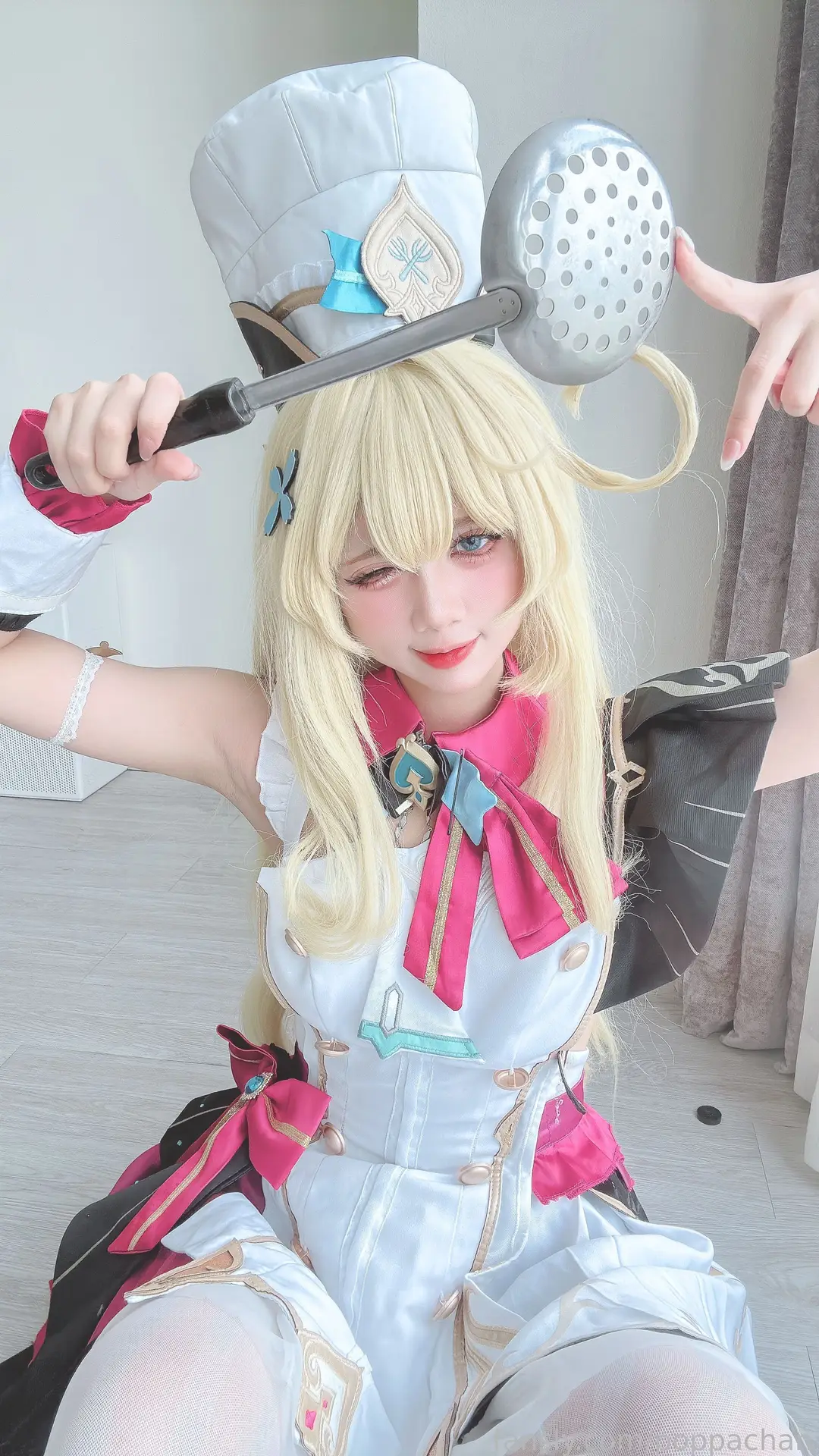 Ảnh Sex PoppaChan Cosplay Escoffier