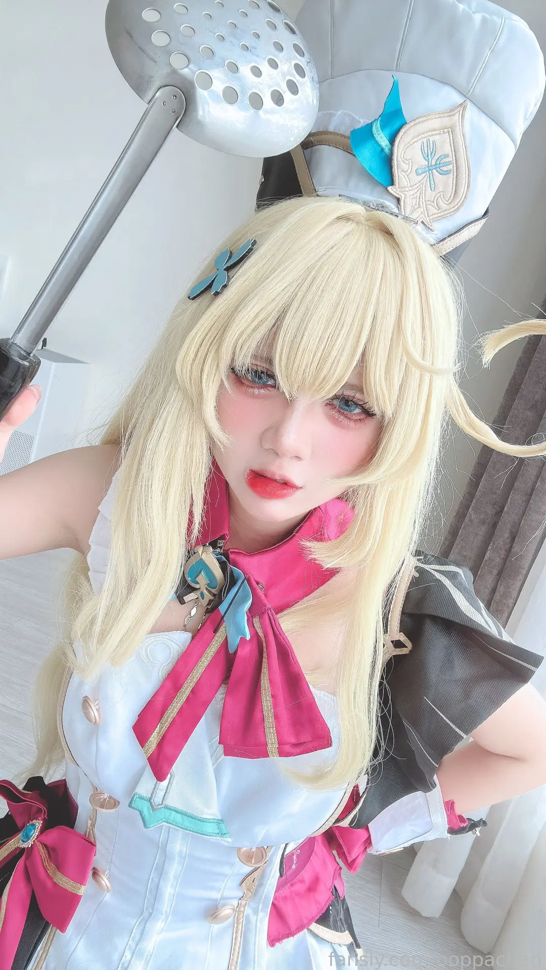 Ảnh Sex PoppaChan Cosplay Escoffier