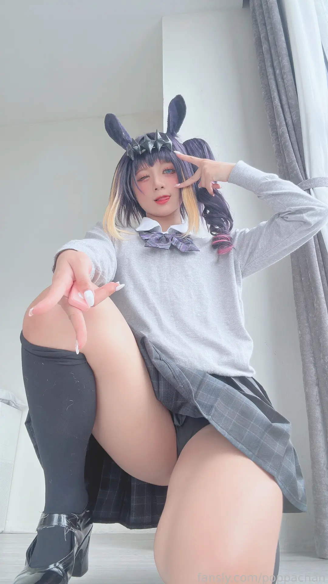 Ảnh Sex PoppaChan Cosplay Ina JK