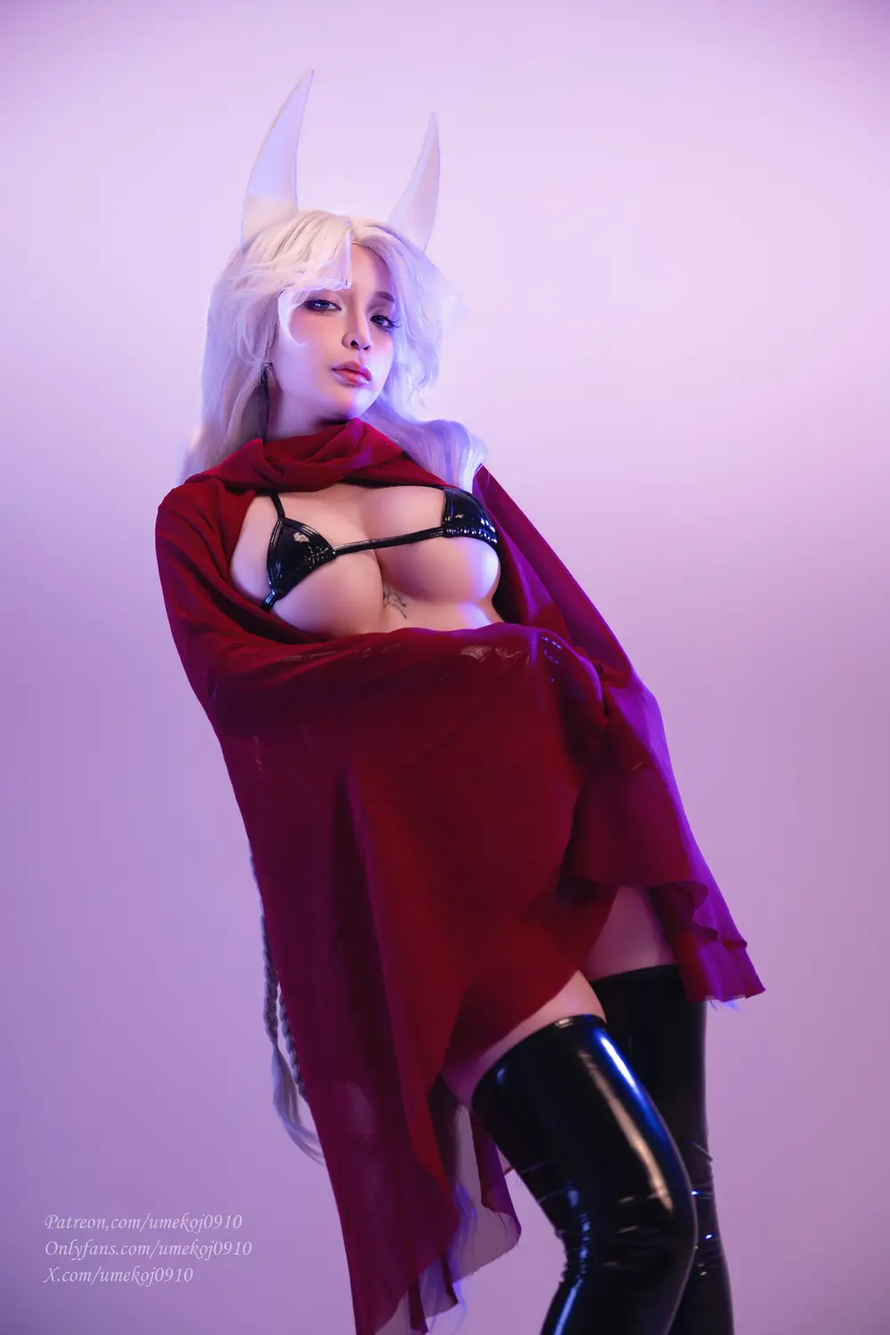 Ảnh Sex UmekoJ Cosplay: Hornet [Hollow Knight Silksong]