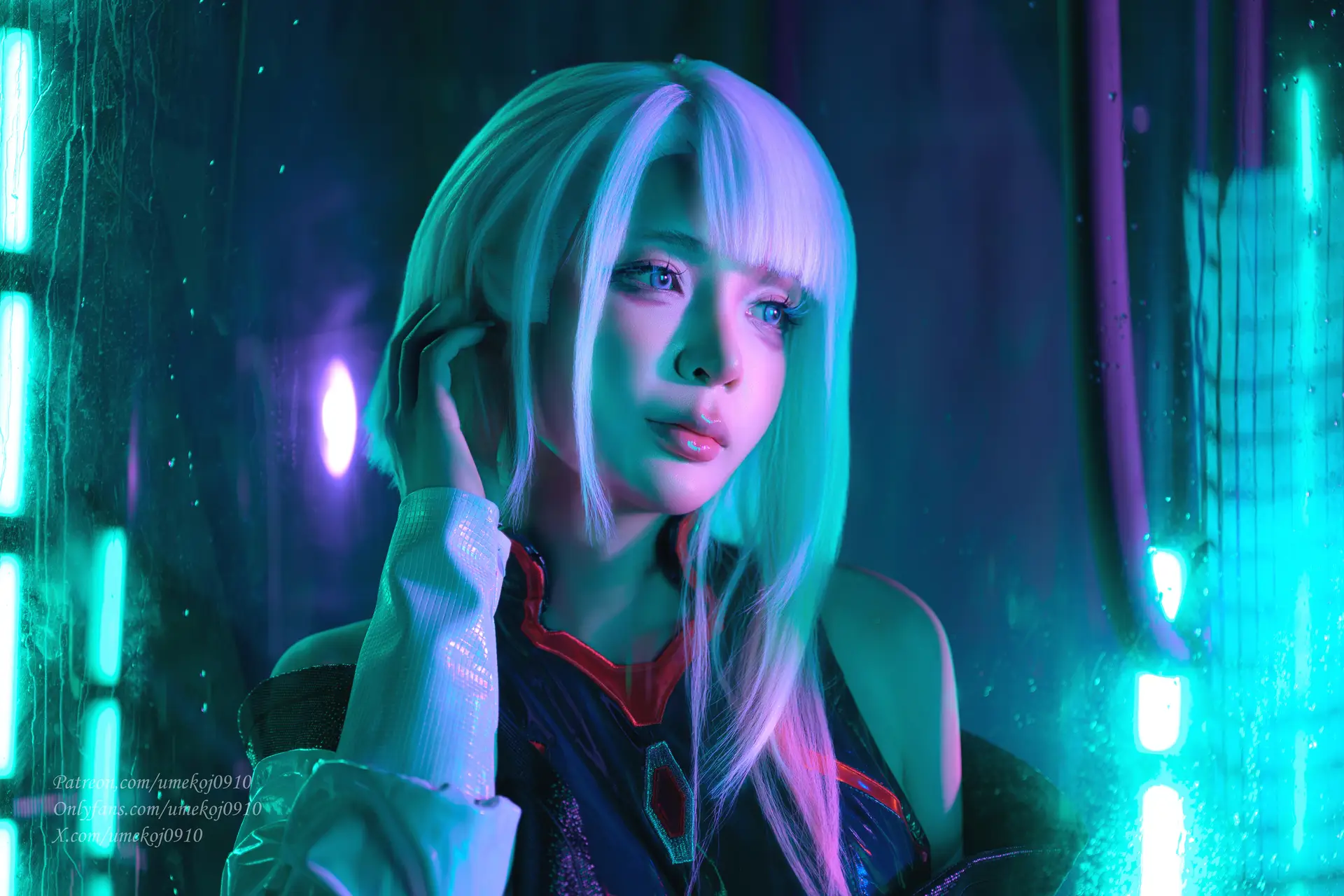 Ảnh Sex UmekoJ Cosplay Lucy Cyberpunk Edgerunner