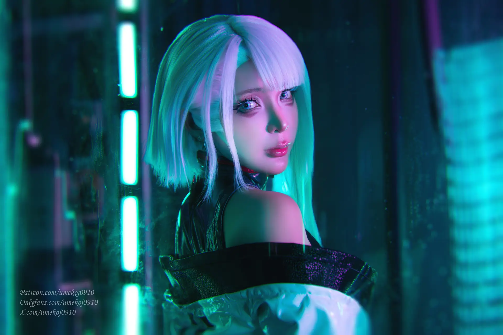 Ảnh Sex UmekoJ Cosplay Lucy Cyberpunk Edgerunner