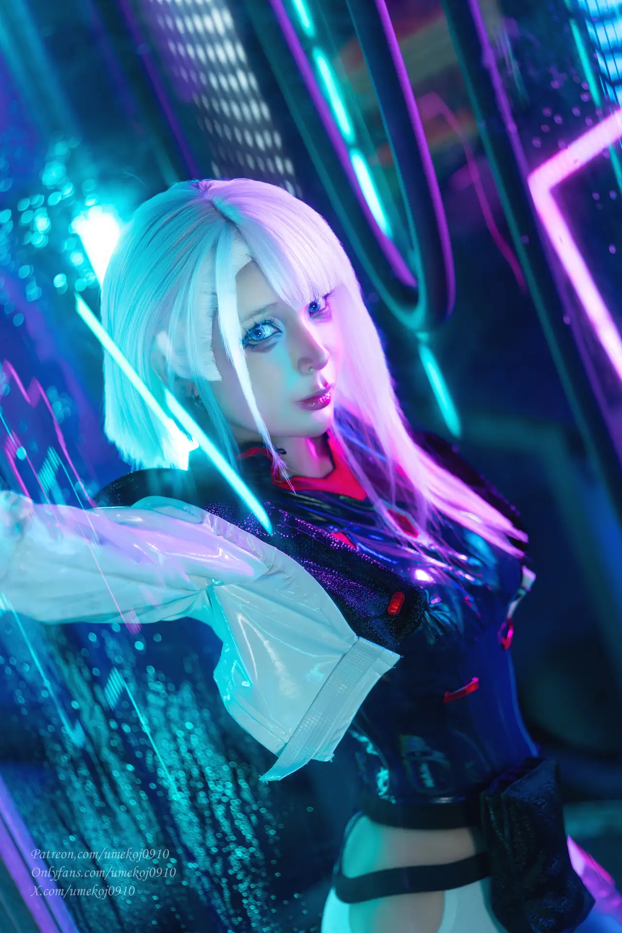 Ảnh Sex UmekoJ Cosplay Lucy Cyberpunk Edgerunner