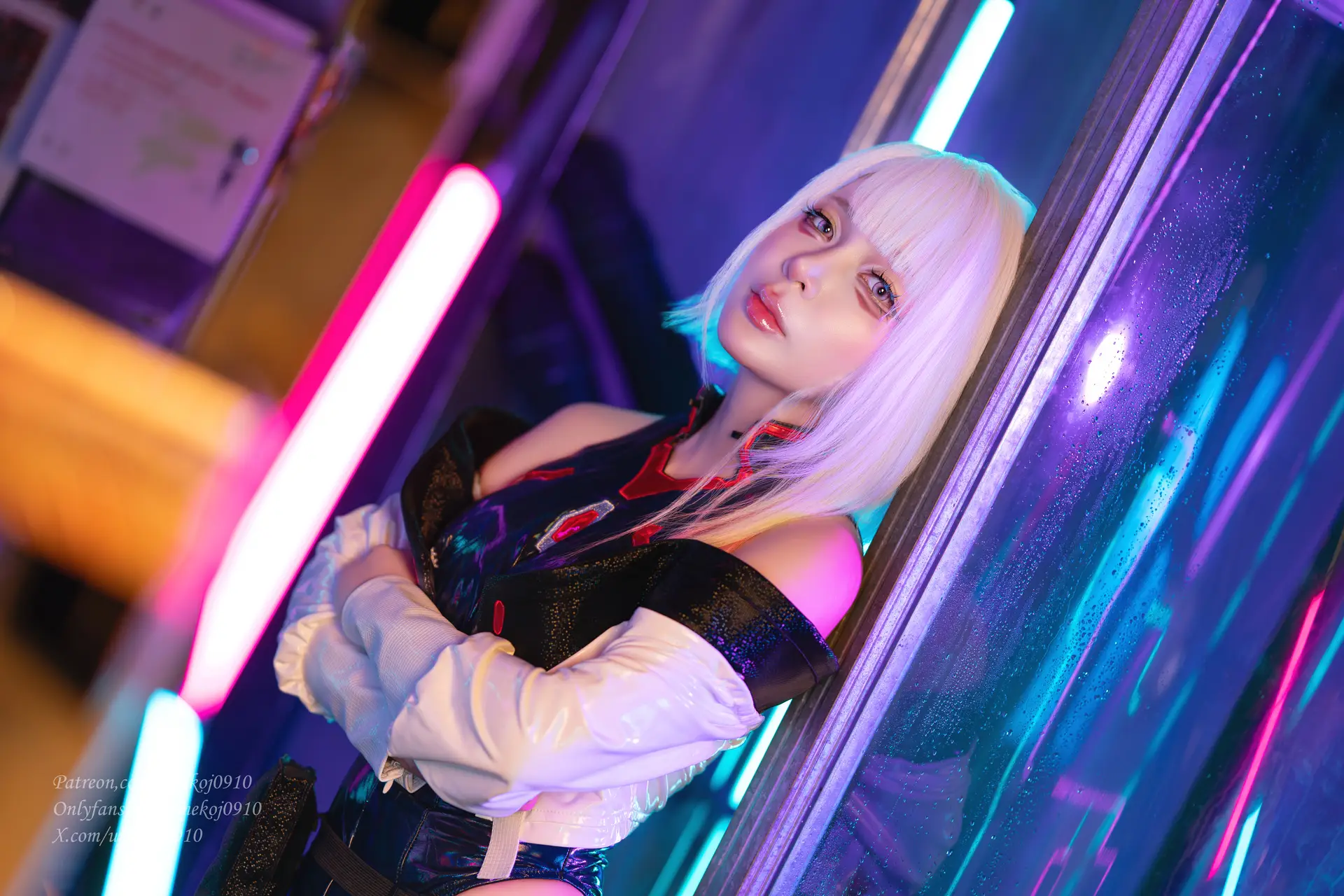 Ảnh Sex UmekoJ Cosplay Lucy Cyberpunk Edgerunner