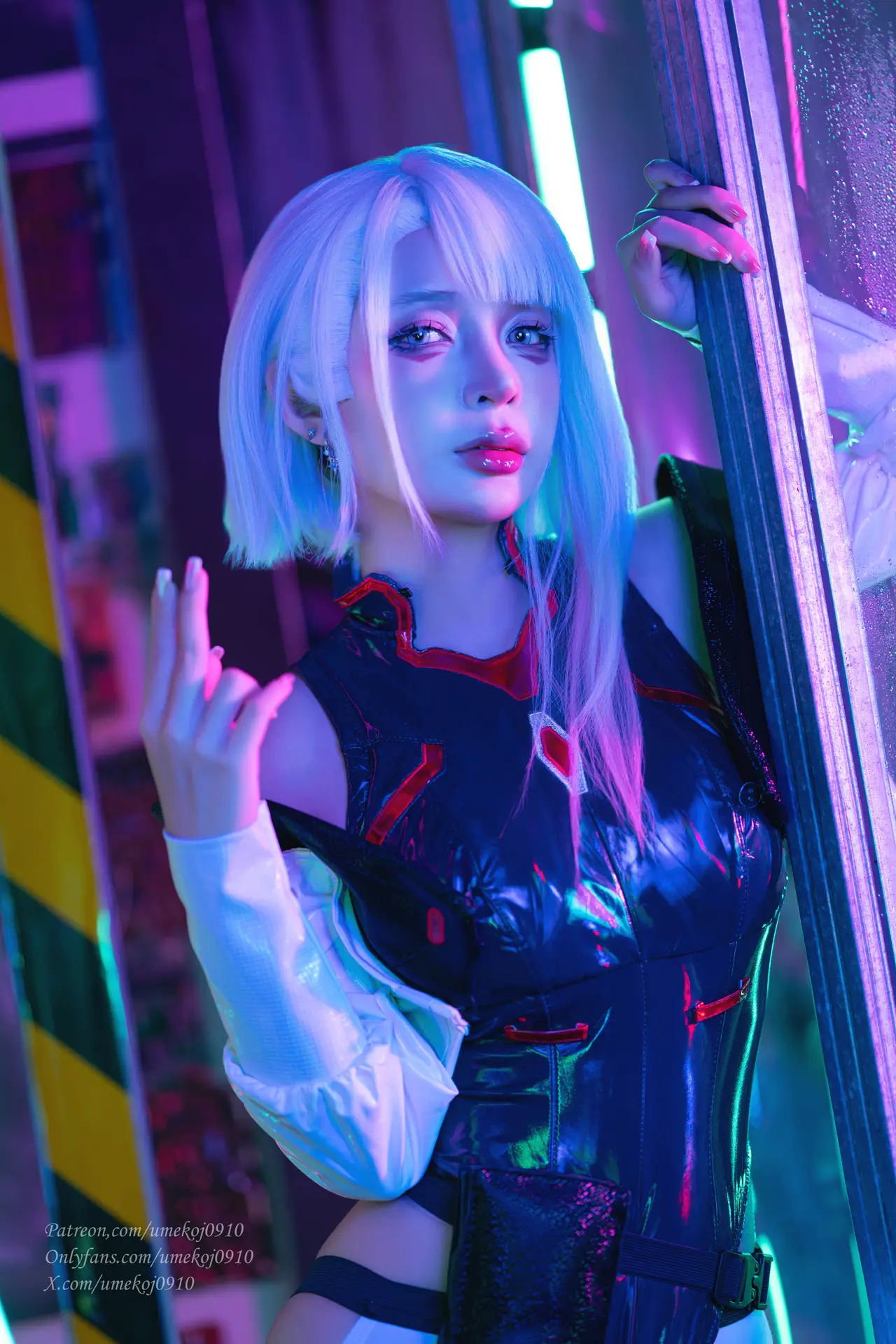 Ảnh Sex UmekoJ Cosplay Lucy Cyberpunk Edgerunner