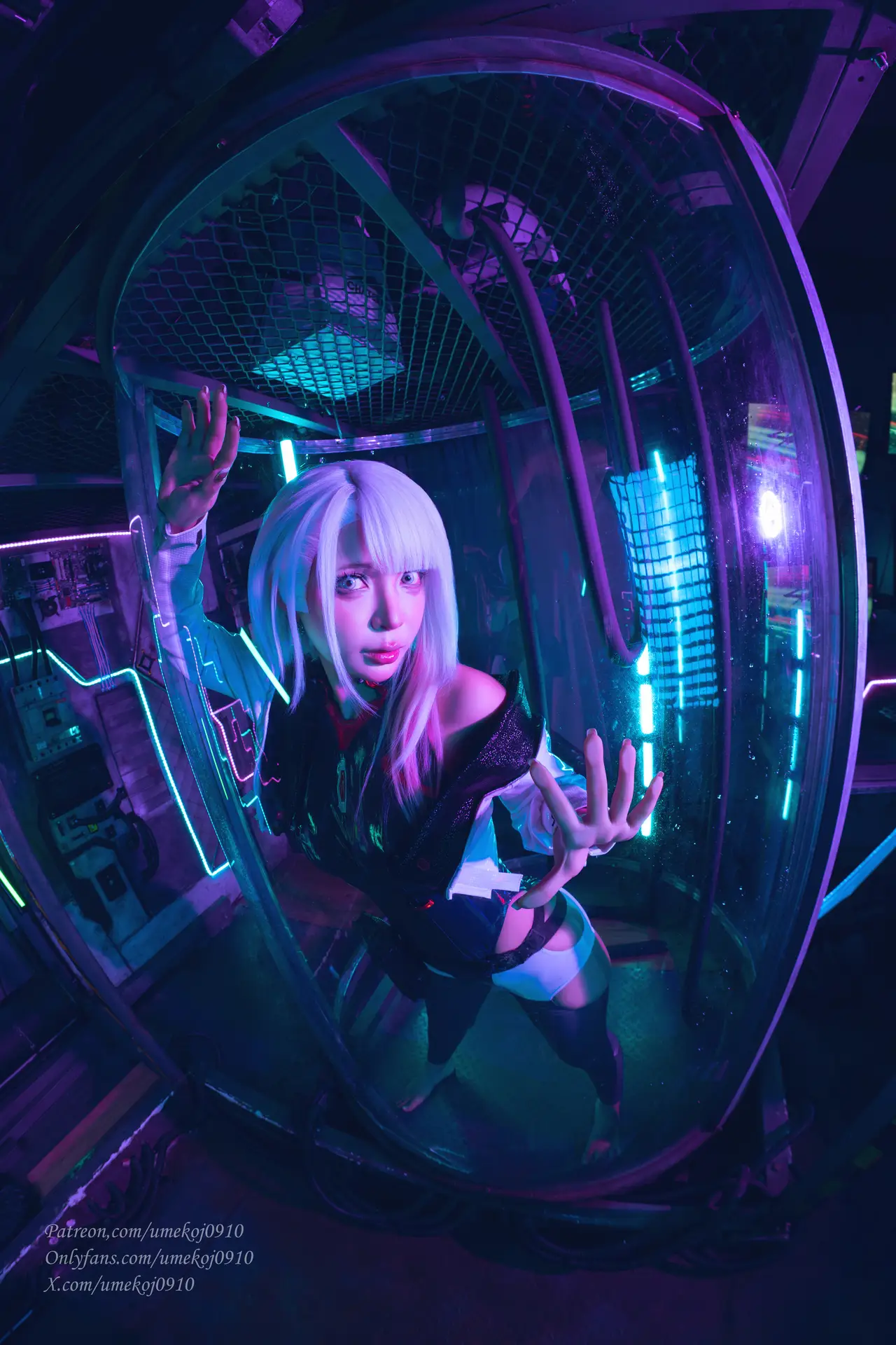 Ảnh Sex UmekoJ Cosplay Lucy Cyberpunk Edgerunner